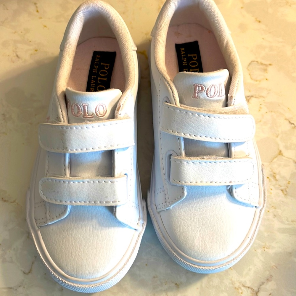 Girls polo Ralph Lauren sneakers